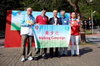 (From left) Prof Samuel Sun, Prof Kenneth Young, Prof Fok Tai Fai, Prof Fung Tung and Prof Jimmy Yu officiated at the kick-off ceremony